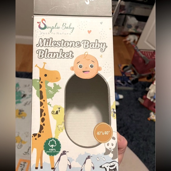 Milestone baby blanket 👶 - Picture 3 of 4